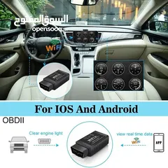  4 قارئ  اعطال السيارات بالوايفي OBD2 Scanner ELM327