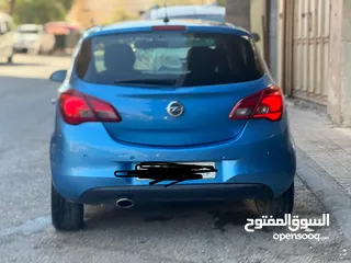  6 اوبل كورسا 2017 حبه نظيفه للبيع