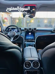  13 ‏Mercedes C200 2022Mild hybrid  الشكل الجديد  فحص كامل بحال الشركه