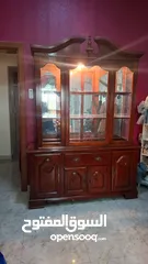  1 بوفيه خشب اصلي قوي
