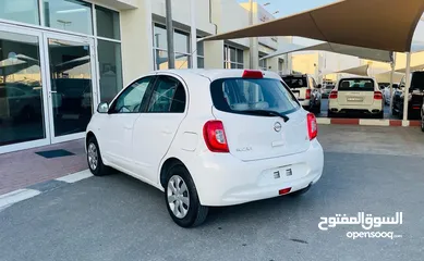  4 NISSAN MICRA/2019/WHITE/GCC/1 YEAR WARRANTY