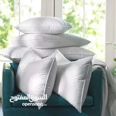  3 مخدات هولفن الطبيه صحية تماماً وعديمة الرائحة وغير مسببة للحساسية الوجه الخارجي مصنوع من البوليست