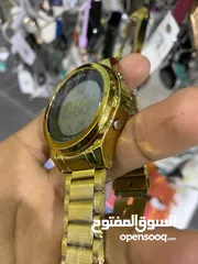  2 Men golden digital  watch