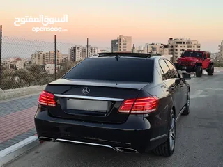  17 Mercedes Benz E200 / W212  فل إضافات مع بانوراما / صالون جلد بني عداد حقيقي 102,000 K.M / فحص نخب
