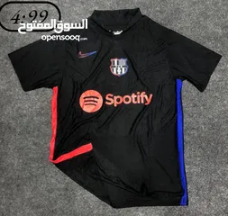  3 تيشيرتات واطقم رياضية   ميسي ورونالدو   مبابي ريال مدريد  لامين يامال برشلونة   المنتخب الاردني