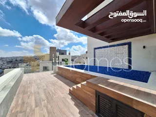  6 روف طابقي مع ترس للبيع في عبدون بمساحة اجمالية 450م