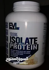  5 Isolate whey protein 100% unflavore.