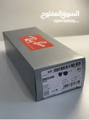  4 نظارة ريبان  بلاك اديشن  جلال ابو مويس ريبان اصلية RAY BAN Black Hexagonal 54 mm Polarized من معرض