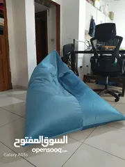  19 بفات beanbags  لالعاب البلايستيشن والقراءة وتكملة اعمال الكمبيوتر