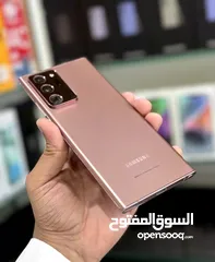  4 عرض خااص : Samsung note 20 ultra 256gb هاتف نظيف جدا بحالة الوكالة بدون اي شموخ أو مشاكل مع الضمان