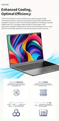  6 لابتوب teclast f16 pro جيجا رام 16 ومساحة 512 جيجا SSD (جديد)