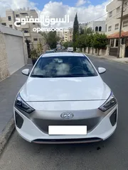  1 هيونداي ايونك كهربا  2018 فحص كامل استخدام شخصي ممشى قليل