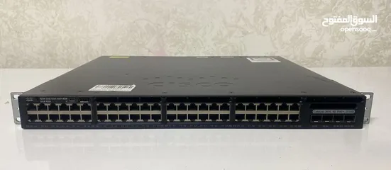  1 Cisco Catalyst 3650 48 Port PoE 2x10G