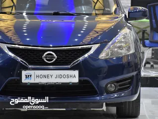  4 Nissan Tiida 1.8 SV ( 2016 Model ) in Blue Color GCC Specs