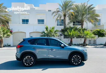  9 *MAZDA CX-5  AWD*  *Agency Bahrain* *Model -  2016*  *Km - 100k km* Color – Blue  *Passing & Full In