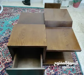  2 طاولة وسط سبور