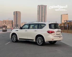  14 للبيع نفنتي qx80 موديل 2017 مالك اول