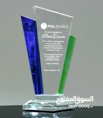  19 شهادات ودروع تقدير واجندات صناعة أعلام  مكاتب