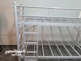  8 سرير حديد طابقين بحالة الوكالة