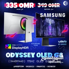  1 Odyssey OLED G8 175Hz 0.03Ms Gaming Monitor - شاشة جيمينج من سامسونج !