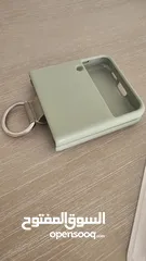  5 كفر سامسونج سيليكون مع حلقة samsung z flip 3 cover فليب