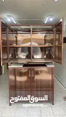  19 aluminum kitchen cabinet new make and sale خزانة مطبخ ألمنيوم جديدة الصنع والبيع