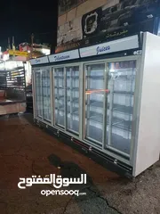  1 مطلوب ثلاجة عرض فل انفيرتر تبريد عالي