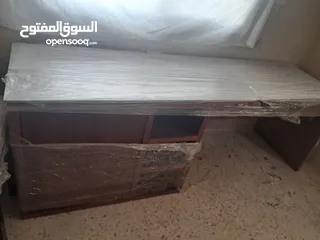  3 مكتب فخم وخشب زان وجوز