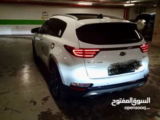  4 كيا سبورتاج 2021 سيارة اصل شركة كيا كفالة سارية المفعول