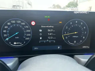  13 Hyundai Sonata 2024 -Premium Full Option Silver - GCC Specs -Maintain with Dealer First Motor