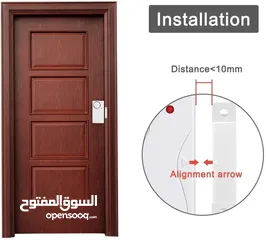  1 جهاز الحماية  مستشعر عند فتح الباب او جرس