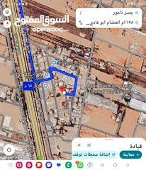  3 للبيع قطعه ارض 503 م القسطل طريق المطار ام العظام خلف مسجد عابدين