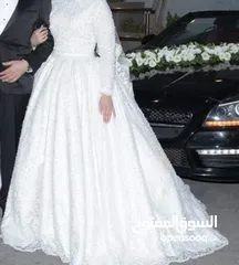  1 فستان عروس تفصيل من تركيا بنصف سعر التكلفة