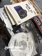  11 كاميرا كانون 5D mark 3 lll بدون عدسة  للبيع او للبدل مع درون