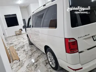  4 فولكس فاجن كرافيل برايفت ماشية 238 ألف جير يدوي خالية من اي ضربات