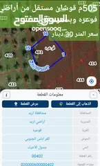  6 قطع اراضي وعقارات وشقق من المالك مباشرة دون عمولات كاش أو أقساط