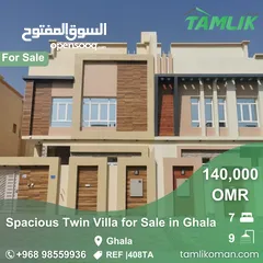  1 Spacious Twin Villa for Sale in Ghala REF 408TA