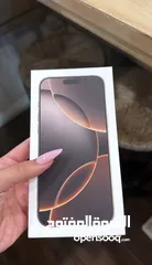  1 ايفون صحراوي 16 برو ماكس جديد