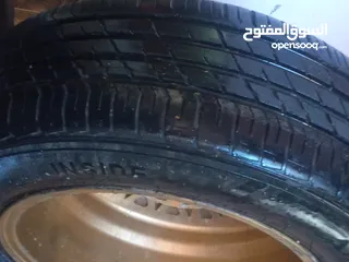  5 جنط  bbs  الماني اصلي .15 بحالة جيدة جدا . 5 براغي محير .... مع كوشوك نظيف