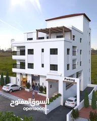  3 للبيع شقة عظم في الجبل الشمالي - دخلة حسام يعيش - مدينة نابلس