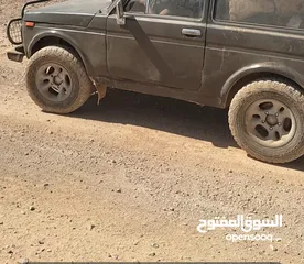  1 طقم جنطات فاظي بركب على لادا نيفا  سوزوكي ساموراي على سوزوكي فيتارا على كيا سبورتاج