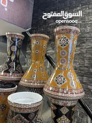  3 طبله موزييك وطبله جوهره الفن متوفره فقط