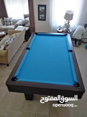  5 طاولات بلياردو جديده للبيع