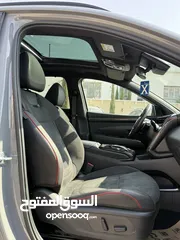  7 هونداي توسان NLine ترخيص 2022 محرك 1600 هايبرد plug in/يقطع على الشحنه 65 كيلو متر  271 حصان