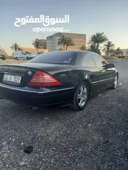  6 مرسيدس CL500  بحاله ممتازه للبيع او البدل