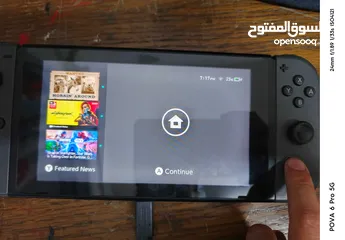  27 نينتندو سويتش للبيع بحاله ممتازه