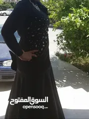  1 فستيان أسود ثقيل