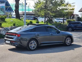  13 KIA K5 Hybrid 2021بانوراما فل  وارد كوري فحص كامل و لا ملاحظه كلين تايتل من دون حوادث