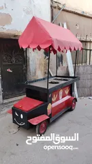  2 عربايه بطاطا وذره بشكل سياره تفصيل البيع الجدين