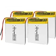  1 بطاريات ليثوم بانواع مختلفة للاجهزة الالكترونية Lithium Polymer Battery 3.7V